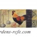 Nicole Miller Cook N Comfort Paris Rooster Kitchen Mat ELLG1032